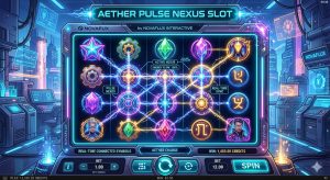 Read more about the article Aether Pulse Nexus Slot dari NovaFlux Interactive: Sistem Koneksi Energi yang Membuat Setiap Simbol Saling Terhubung Secara Real-Time